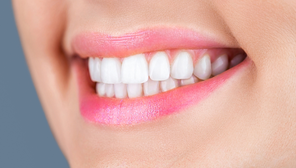 Bright, healthy smile in the Norfolk community Close up of a healthy, white smile in the Norfolk community